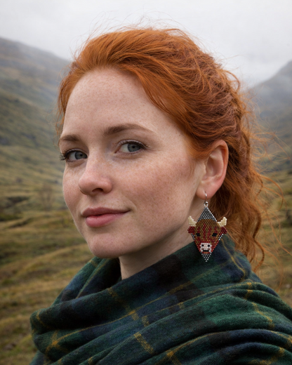 Boucles d'oreilles "Highland Coos"