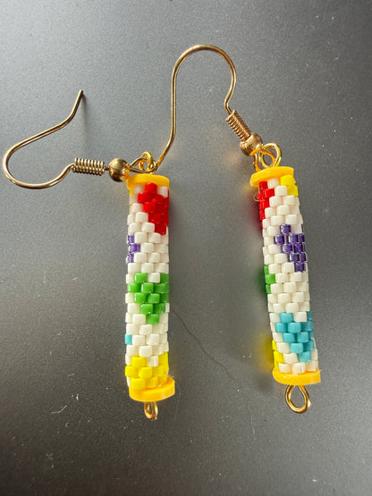 Boucle d'oreilles Queen of Hearts