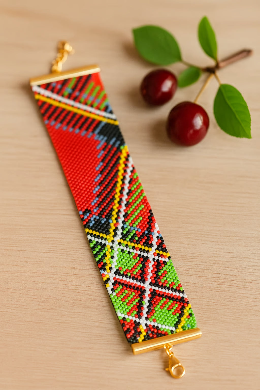 Bracelet manchette Ecossaise Tartan